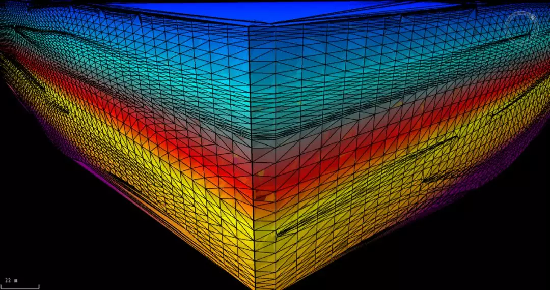不规则四面体网格表达地质体