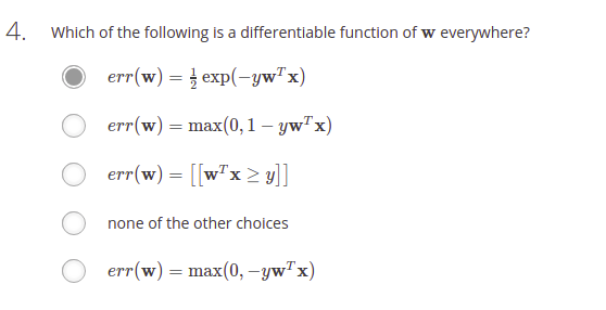 机器学习基石 作业三