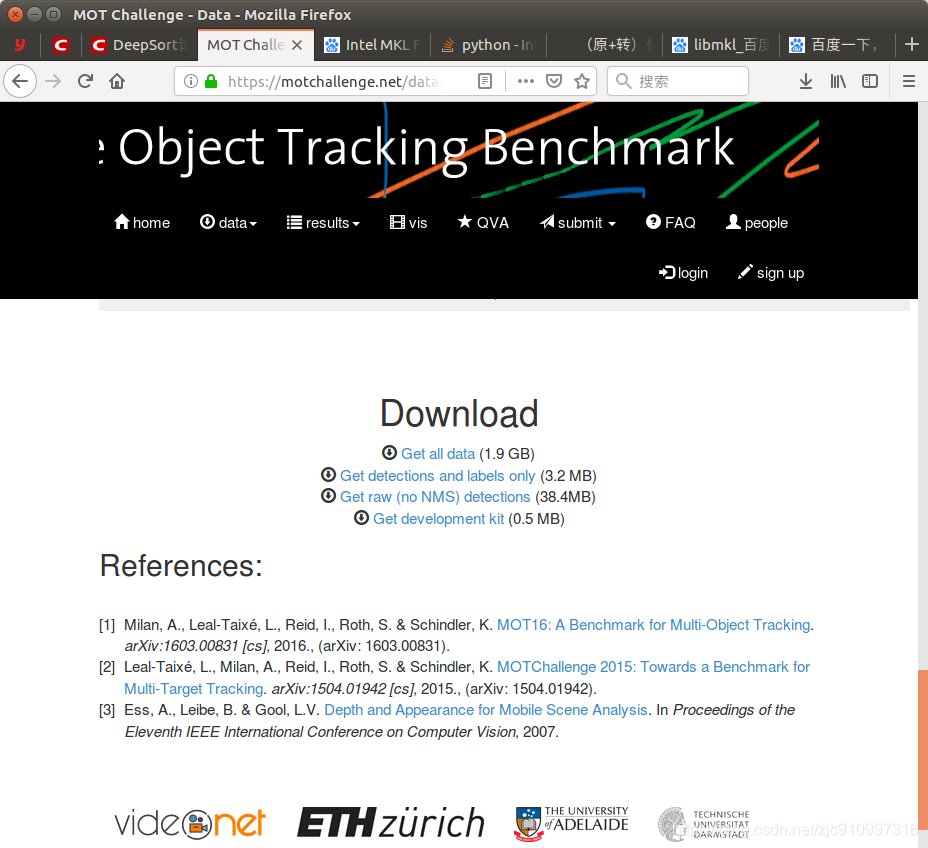 代码运行方法deep sort: 运行解读_deepsort mot16-06.npy-CSDN博客