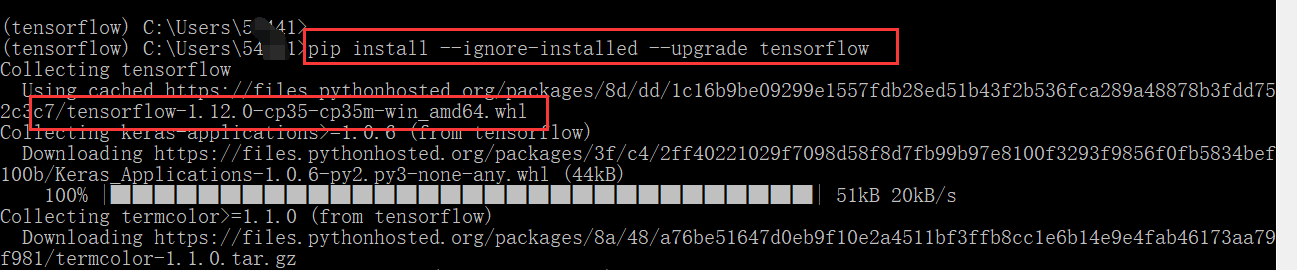 Windows下安装TensorFlow教程(cpu版本)_安装tensorflow1.8.0的cpu版本时pip版本要求-CSDN博客