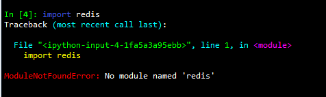 conda install redis