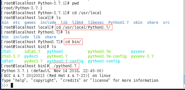 python3.7安装成功