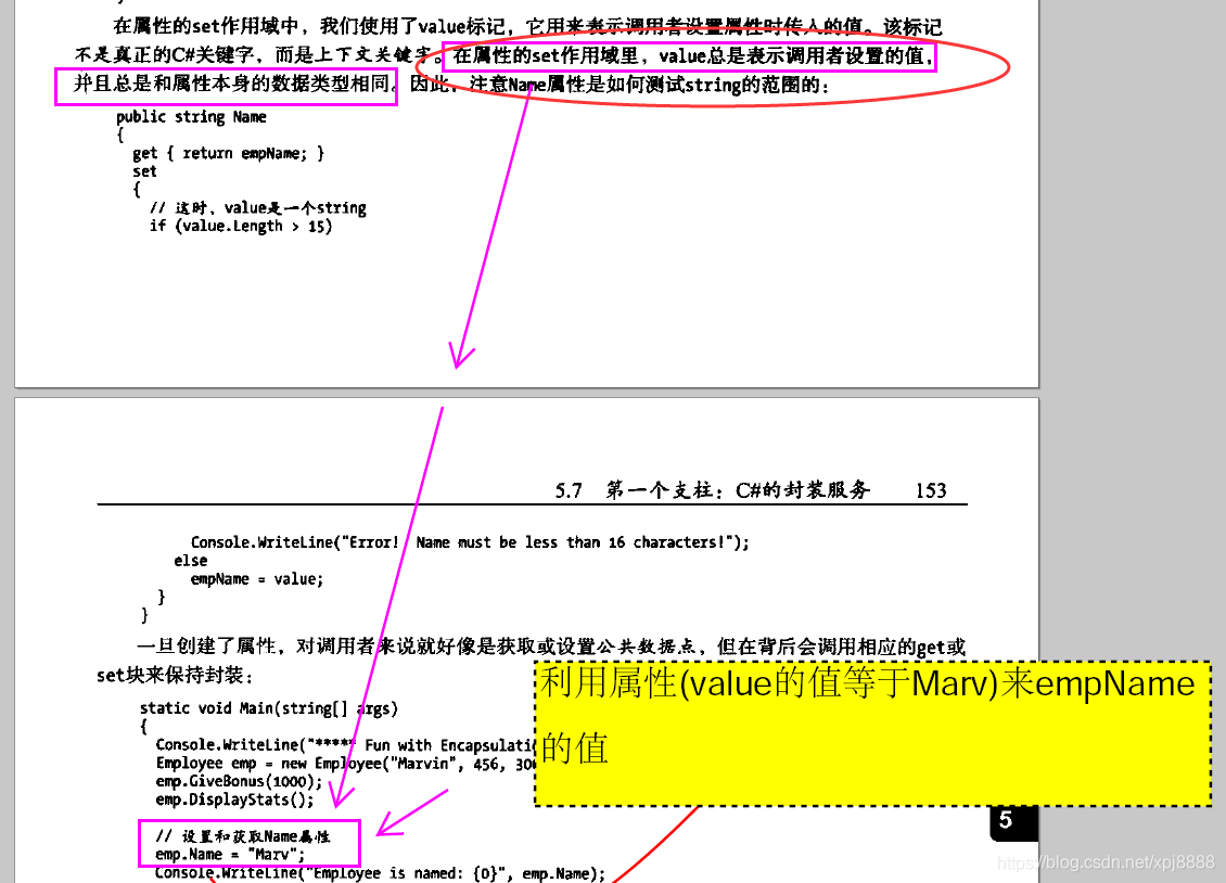 C# 基础(八)C# get set 以及value 表示什么意思?举例说明_c# get set value-CSDN博客