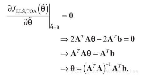 Lls Method LLS 】Linear Approaches of TOA - Based Positioning-CSDN博客