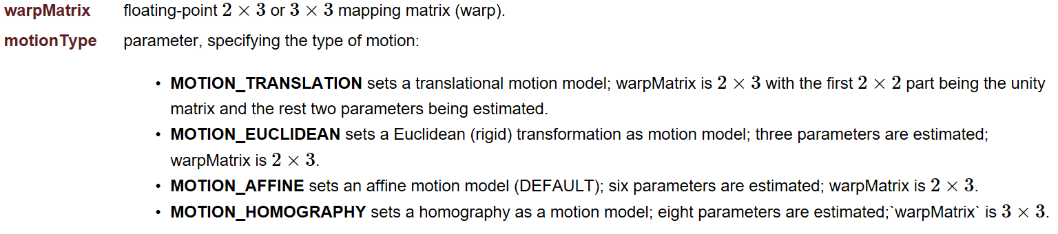 应用 OpenCV 进行 增强相关系数(ECC)最大化的图像配准_findtransformecc-CSDN博客