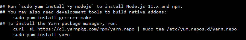 安装nodejs