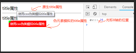 使用css伪元素 模拟html中的title属性 Suwyer的博客 Csdn博客 Css Title属性