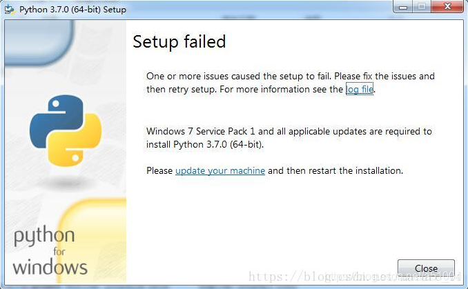 提示让更新Windows7 Service Pack 1