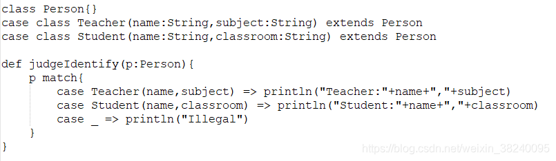 MatchCaseClass