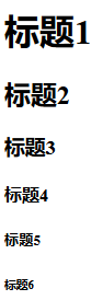 标题标签结果