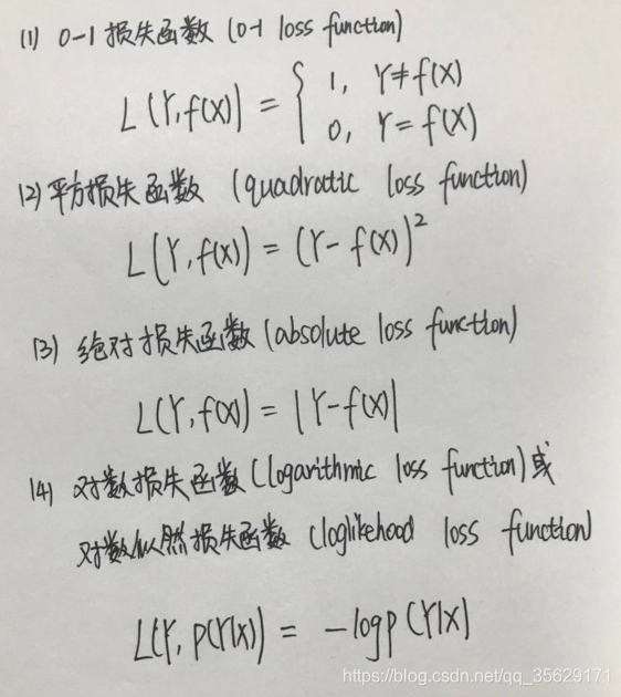 损失函数