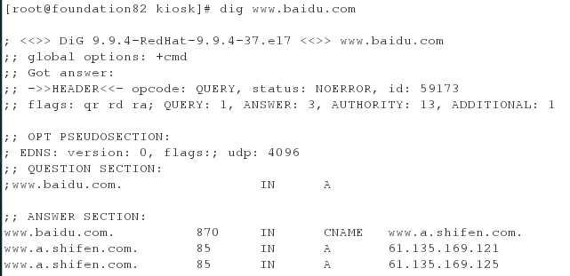 linux的高速缓存dns