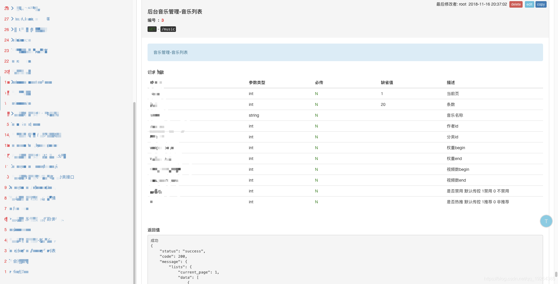 php接口文档管理工具