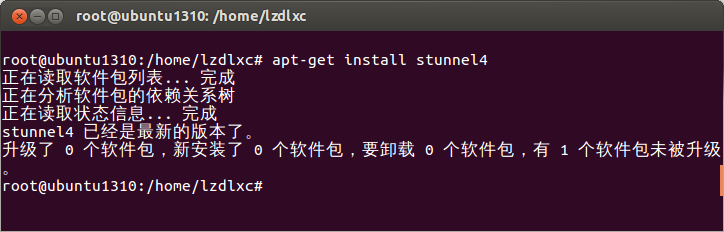 stunnel linux