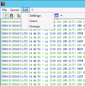 setup filezilla server windows server 2012