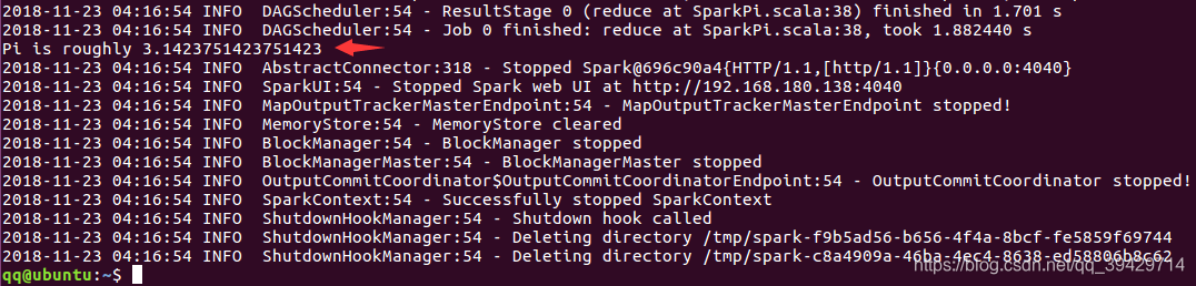 run-example SparkPi 10