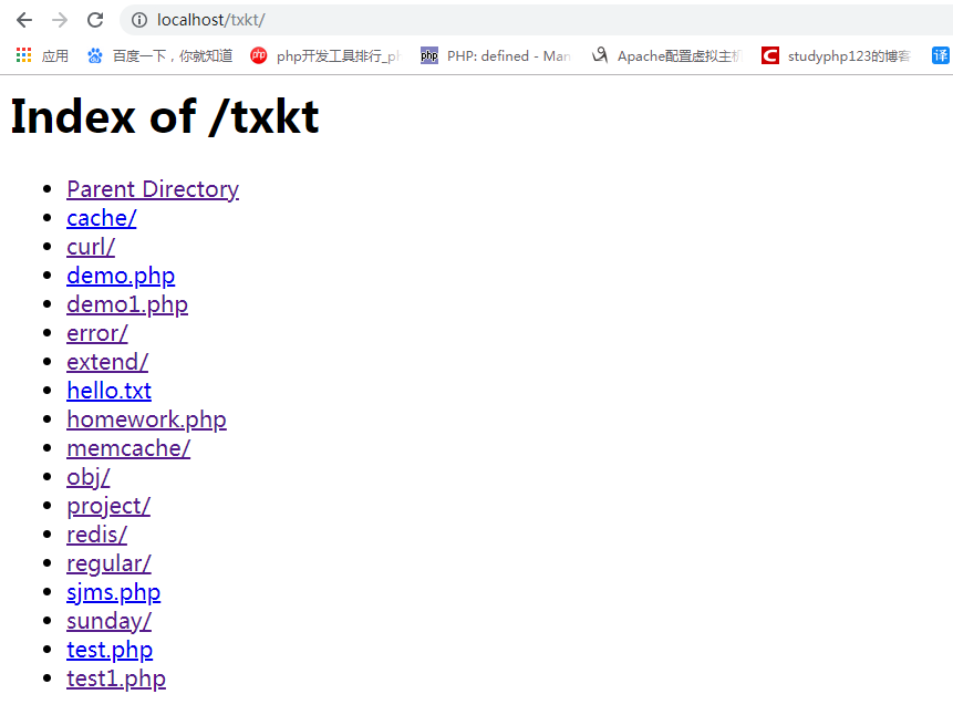 phpStudy 使用 localhost 访问返回 403 forbidden