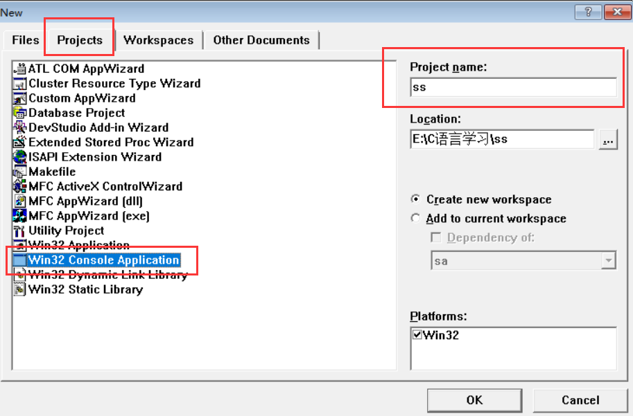 VC++6.0显示cannot compile the file***:no compile tool is associated with ...