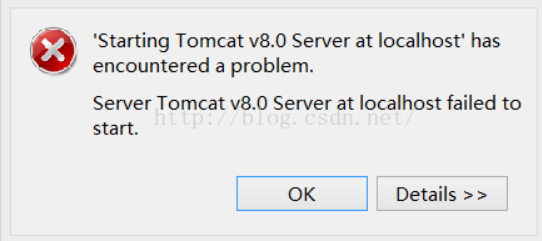 A problem was encountered. A problem was encountered