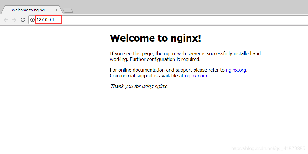 window下安装nginx