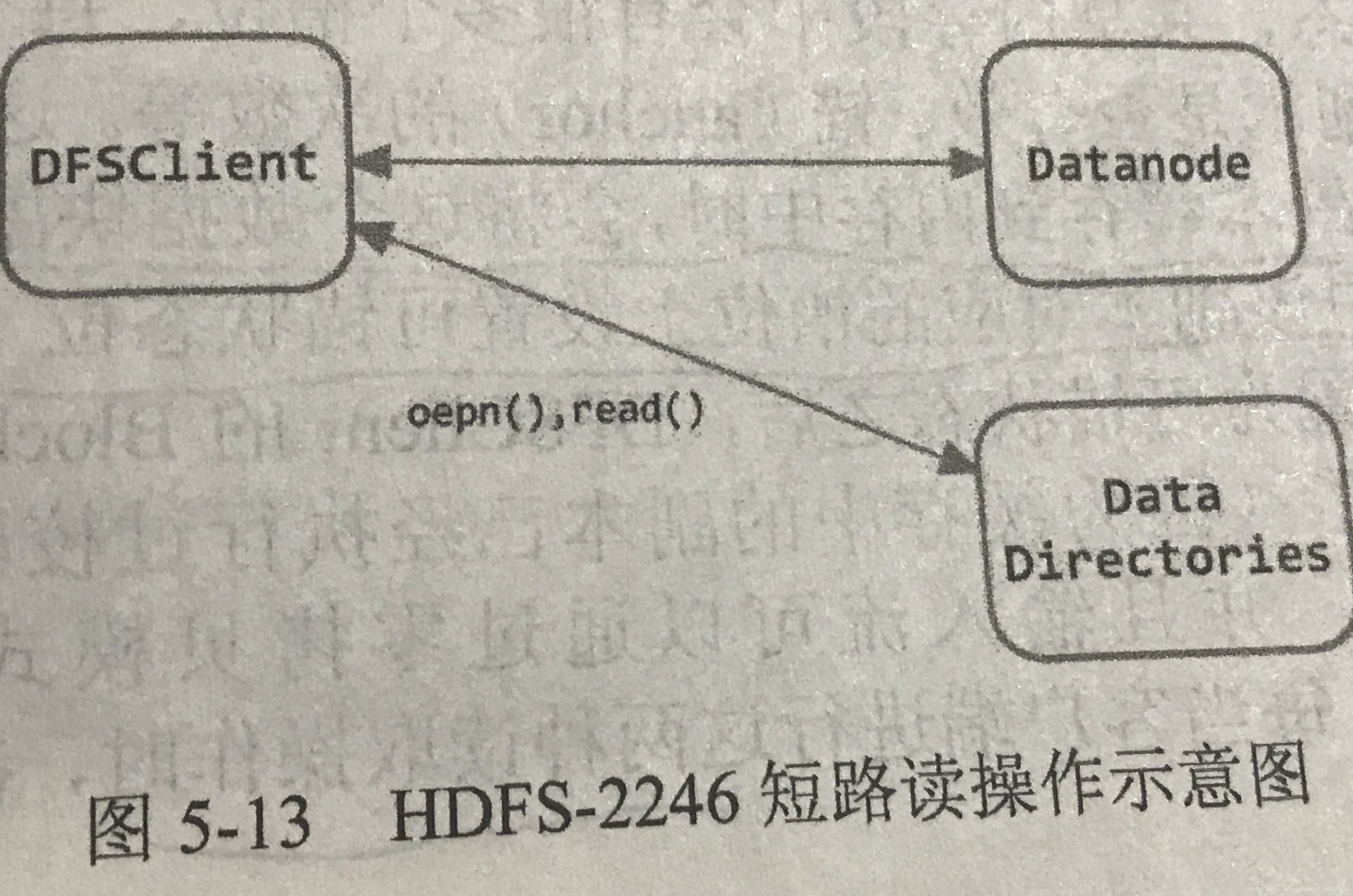 HDFS-2246短路读操作示意图