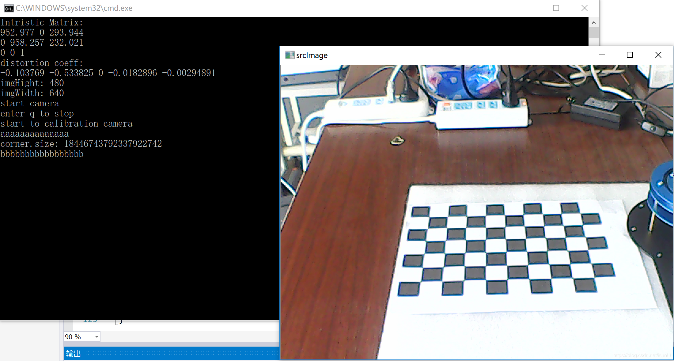 opencv findChessboardCorners findCirclesGrid 代码实例和运行结果 - 程序员大本营