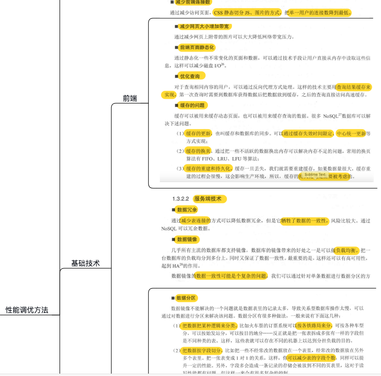 Java性能优化思维导图总结