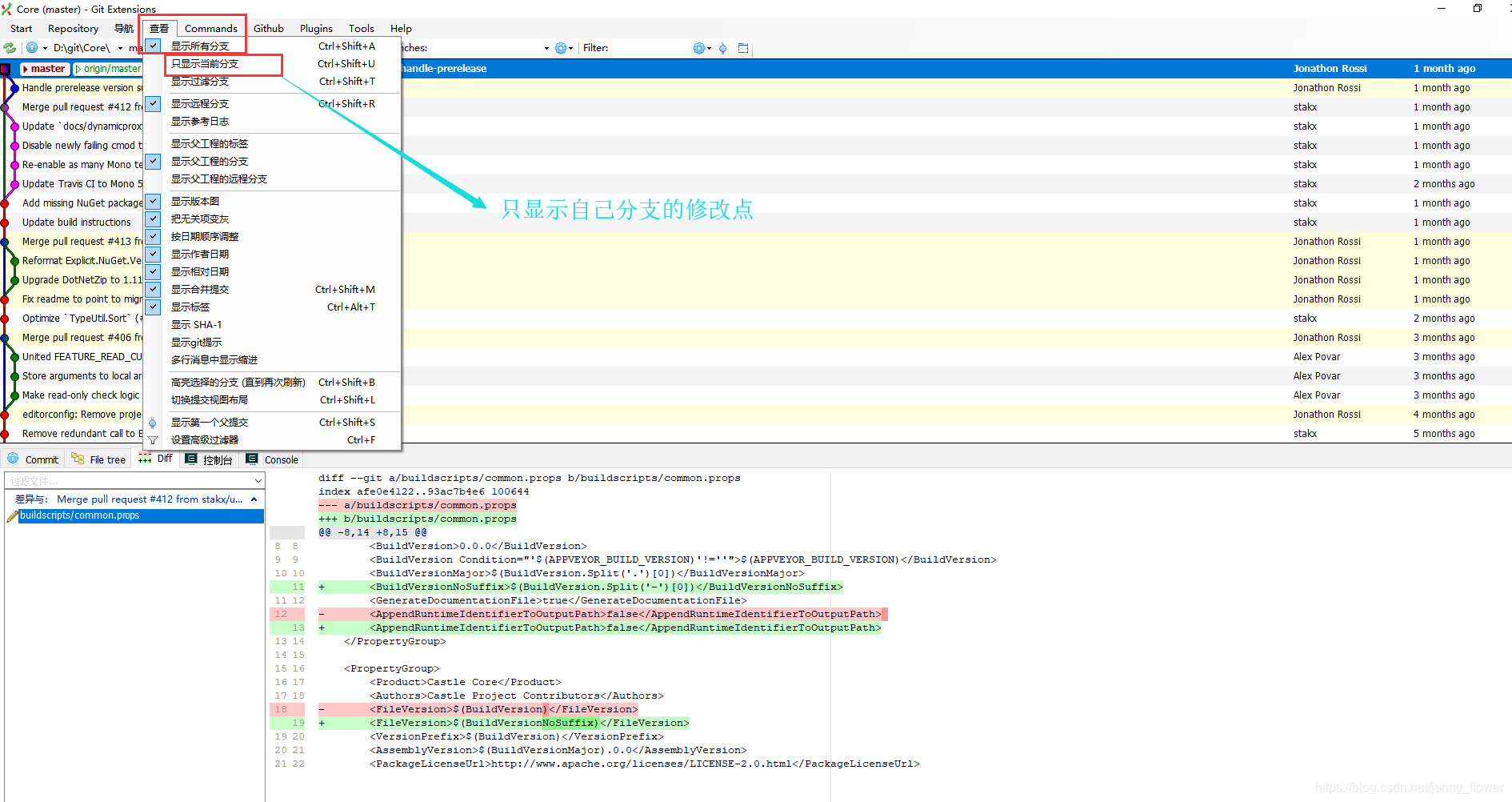 【代码管理】Git Extensions使用技巧_gitextensions使用-CSDN博客