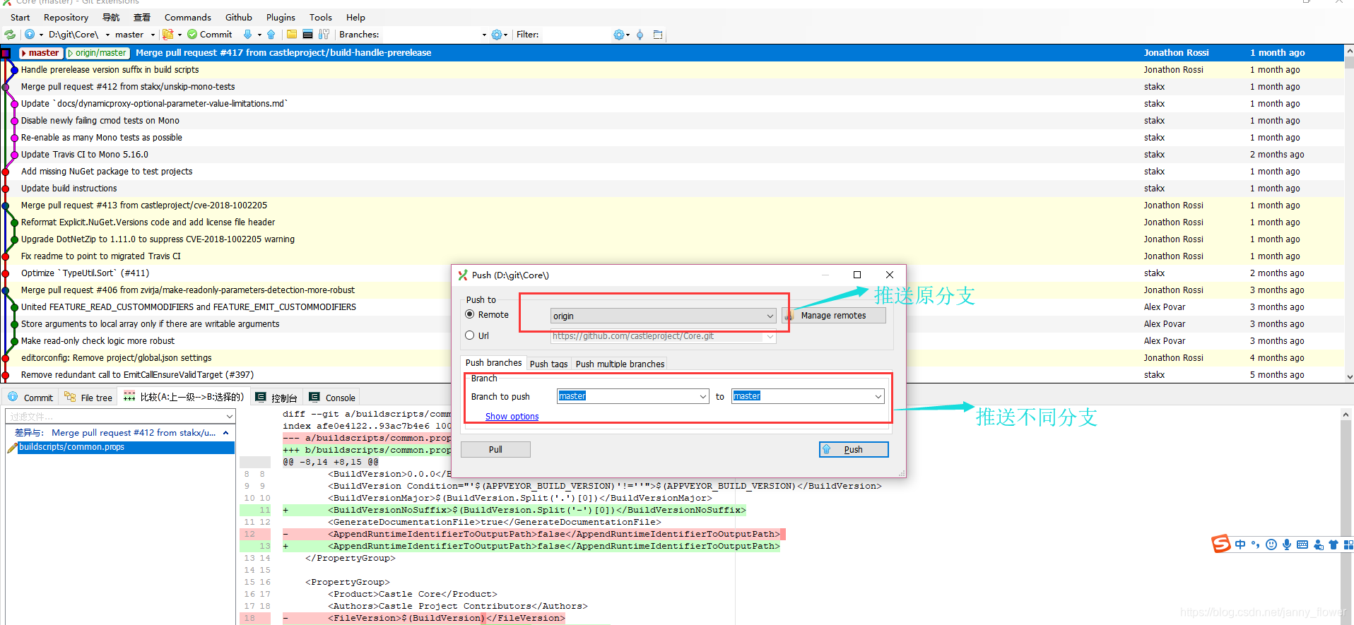 【代码管理】Git Extensions使用技巧_gitextensions使用-CSDN博客