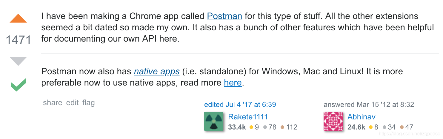 Postman stackoverflow