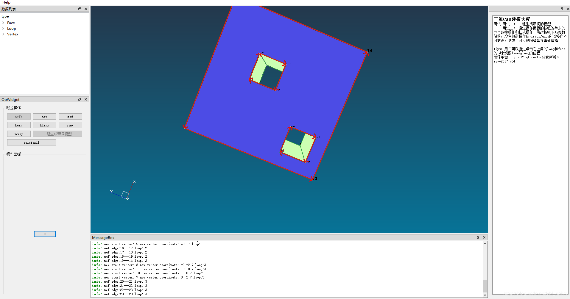 3D CAD modeling Brep-based sweeping and Euler operations - Programmer ...