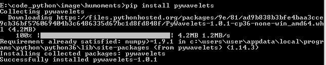 python 小波库安装和使用_高斯小波-CSDN博客