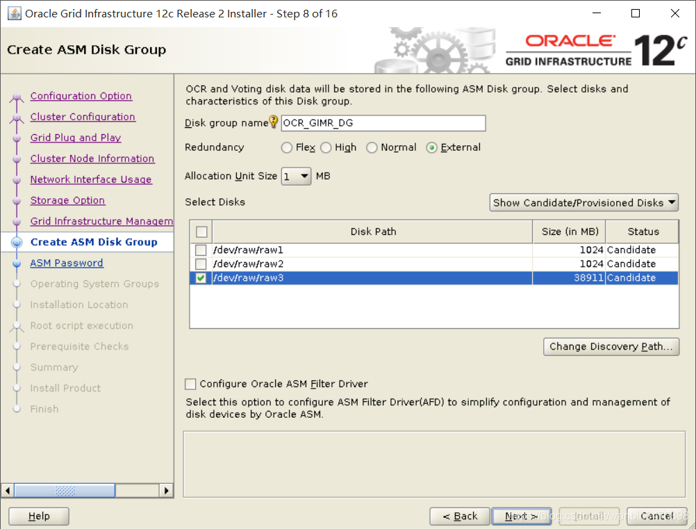 Install Oracle 12c R2 RAC On CentOS 7_centos7.5 安装rac12-CSDN博客