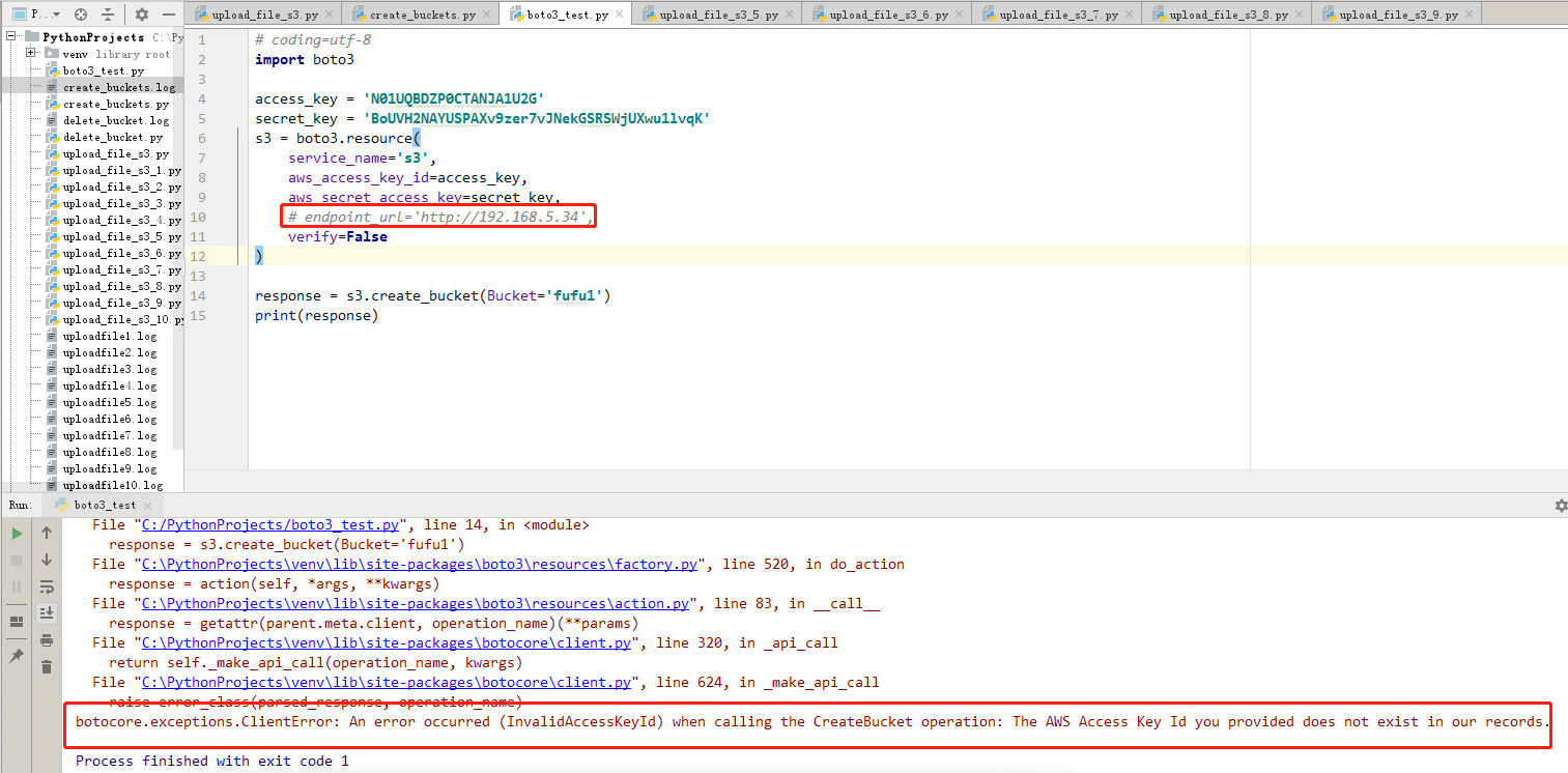 通过boto/boto3去连接S3，遇到的问题_boto3连接s3并且判断文件是否存在CSDN博客