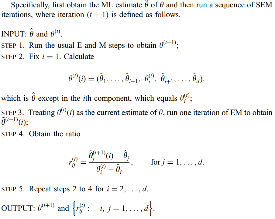 EM，SEM算法操作实例：《Statistical Analysis With Missing Data》习题9.1 & 9.2-CSDN博客