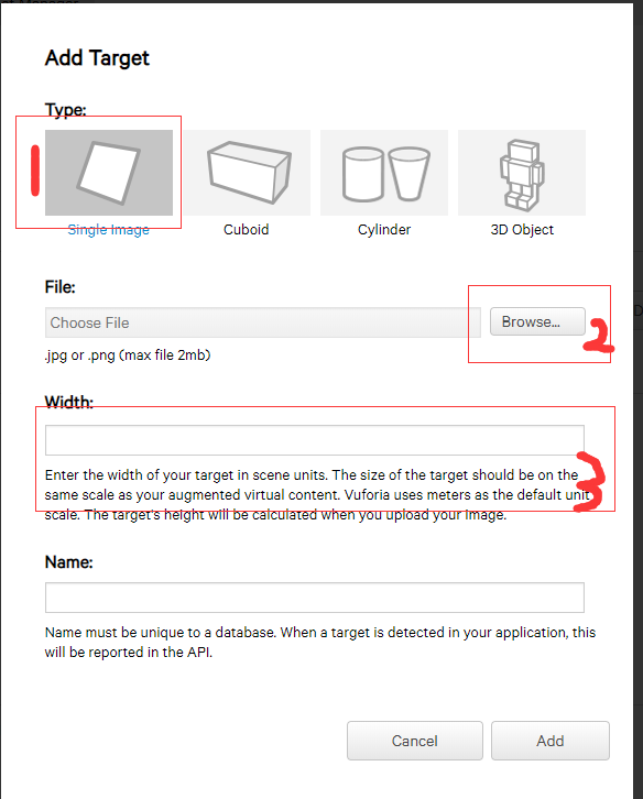 Vuforia开发（ImageTarget）的实现一「终于解决」