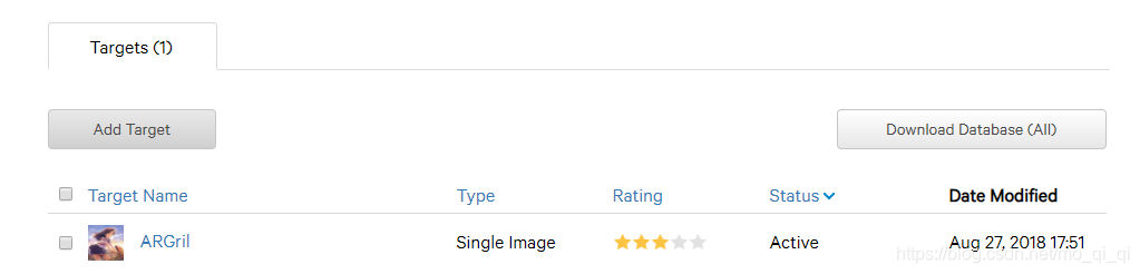 Target Inimage Form Vuforia开发(ImageTarget)的实现一_image target只触发一次-CSDN博客