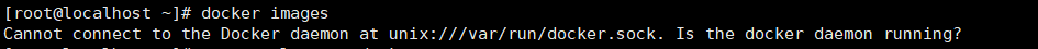 Cannot connect to the Docker daemon at unix:///var/run/docker.sock. Is the docker daemon running?
