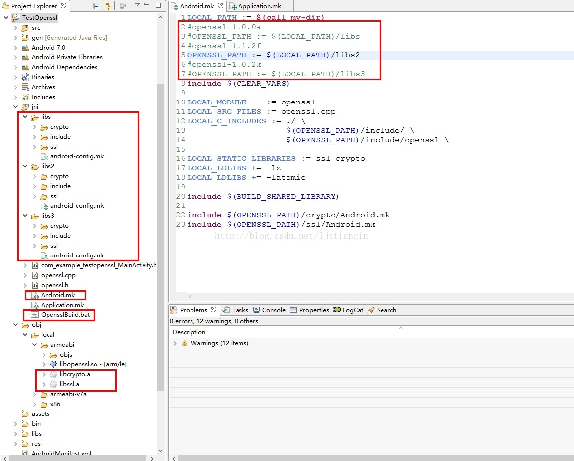 protobuf using the Android NDK to compile a static library (work record ...