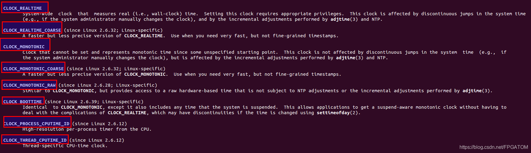 Linux下单调时间 另附墙上时间 Cpu时间 洛的博客 Csdn博客 单调时间