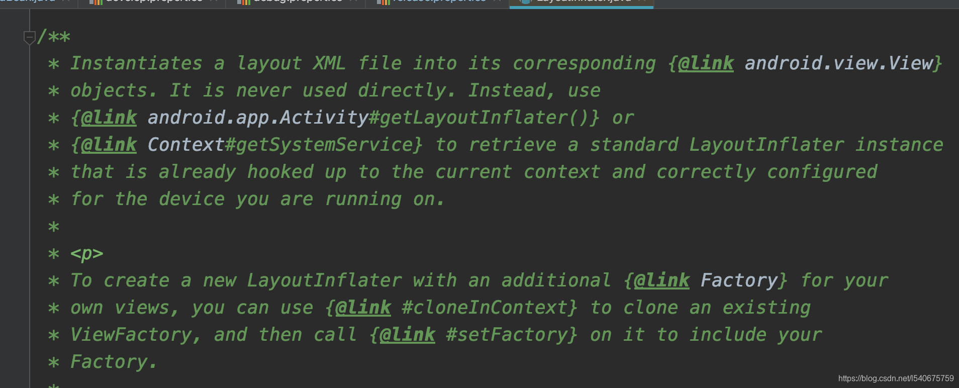 Android 中LayoutInflater(布局加载器)之介绍篇_android layoutinflater ...