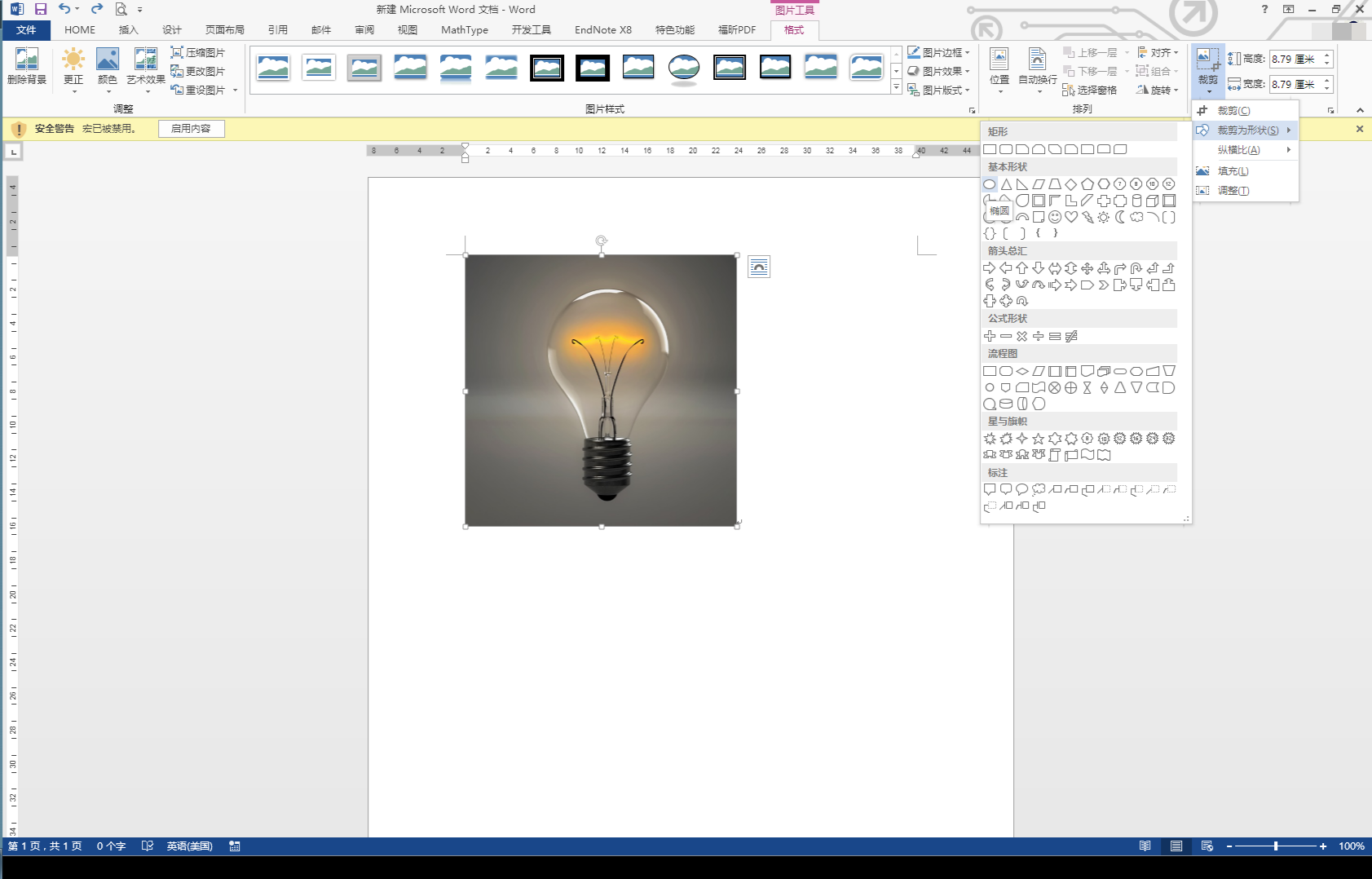 使用word对图片进行圆形剪裁 Liudinglldd的博客 Csdn博客