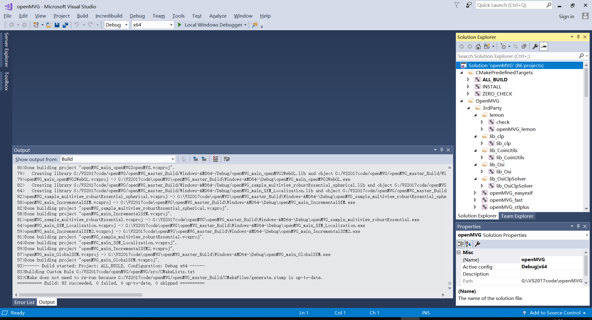 cmake visual studio 15 2017 c compiler test failed