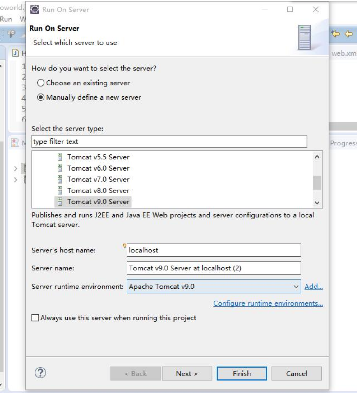 Eclipse配置Javaweb项目——打印Helloworld_eclipse打印helloworld-CSDN博客
