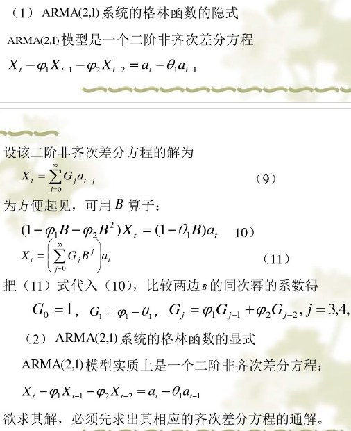 时间序列模型