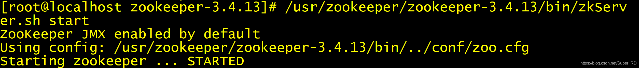 CentOS7.5安装ZooKeeper