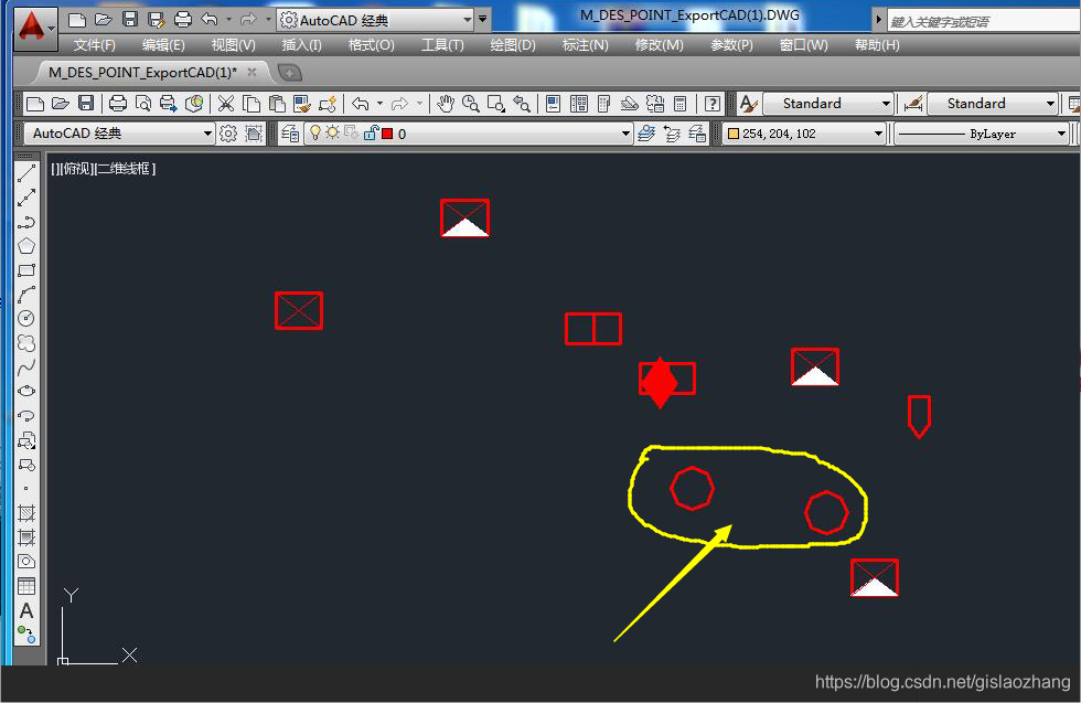 将属性值导出为autocad 块属性 Gislaozhang Csdn博客