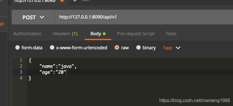 postman中post请求body部分的form-data、x-www-form-urlencoded、raw、binary的区别_body ...