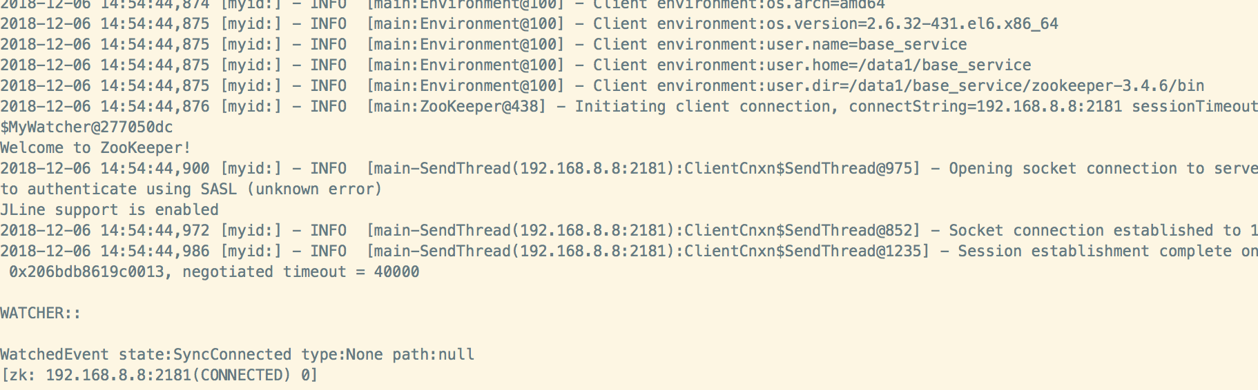 zookeeper系列（四）zkCli.sh客户端命令介绍_zkcli.sh authCSDN博客
