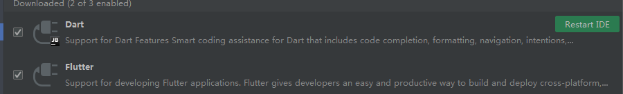 在Android Studio 上面安装Dart和Flutter插件